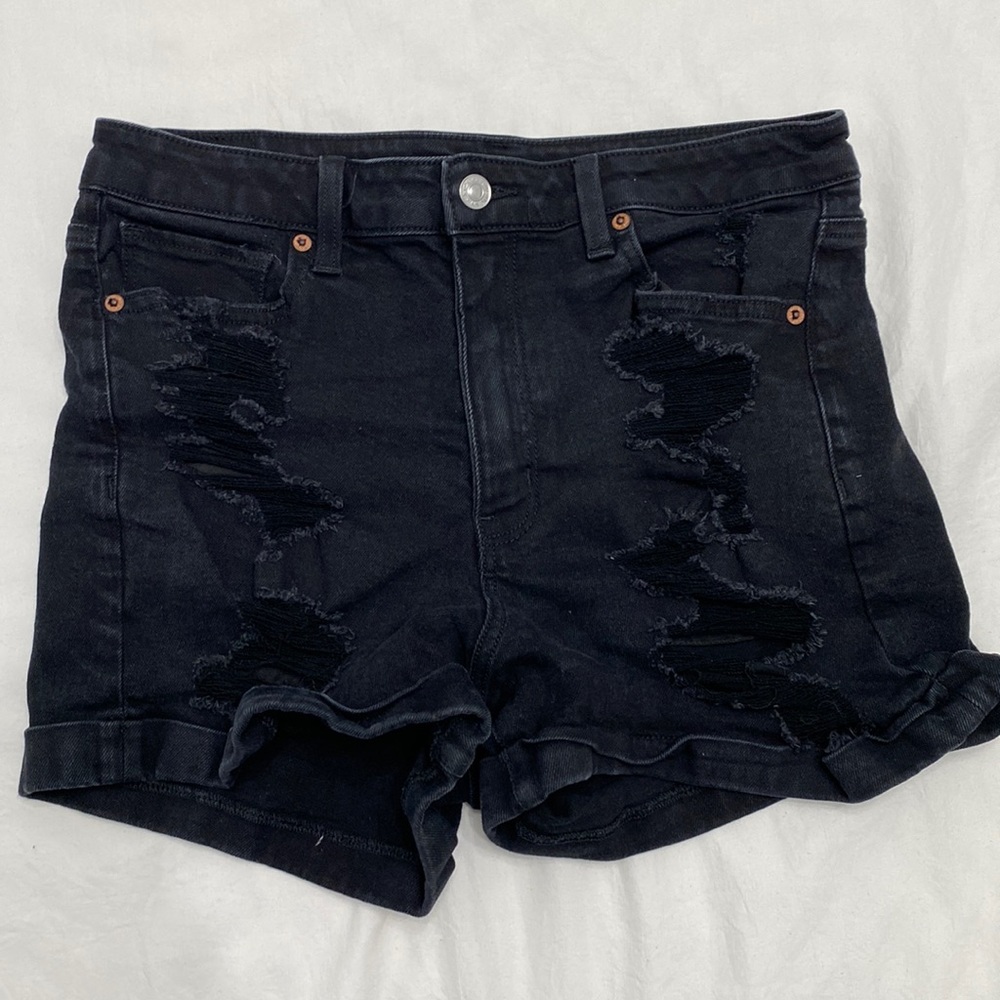 American Eagle Black Shorts